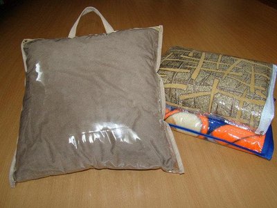 Пакет пакувальний для подушок, ковдр, постільної білизни 43*43 см (10 шт.) 70961 фото