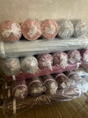 Тканина мікрофібра (рожева) для пошиття ковдр та подушок 100 м. 83517 фото