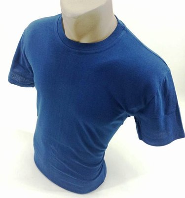 Чоловічі однотонні футболки від виробника (упаковка 4 шт) 51140 фото