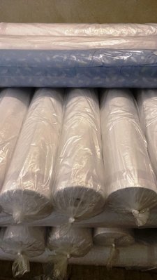 Тканина мікрофібра (білий) для пошиття ковдр та подушок 100 м. 83519 фото