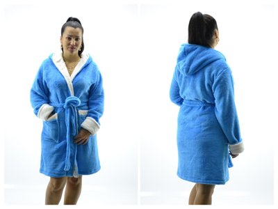 Банний жіночий халат "Софт" розмір XL 50-52 22895 фото
