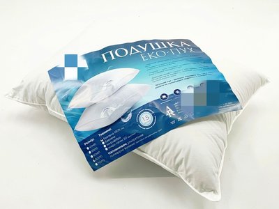 Подушка для сну "ЕКО - ПУХ" 70*70 см. 84544 фото