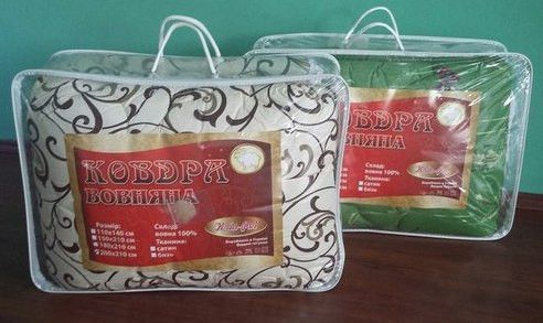 Одеяло - искусственная шерсть, эвро размер (поликоттон) 20388 фото
