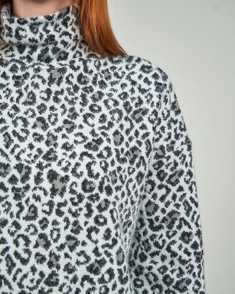 Трендовий леопардовий жіночий костюм 30000-16 фото